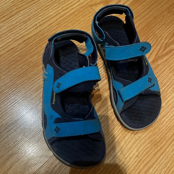 Blue Columbia Sandals - Picture 1 of 3
